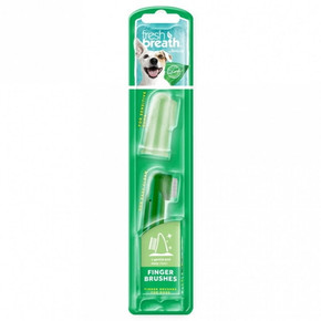 Tropiclean Fresh Breath Finger Toothbrush - 2 pk