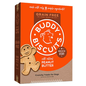 Buddy Biscuits Grain Free Oven Baked Peanut Butter Treat - 14 Oz