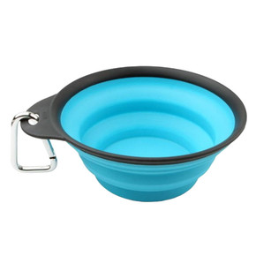 Dexas Collapsible Pet Travel Cup - Pro Blue - Large Dexas Collapsible Pet Travel Cup - Pro Blue - Large