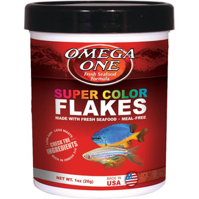 Omega One Seafood Formula Super Color Flakes Omega One Seafood Formula Super Color Flakes