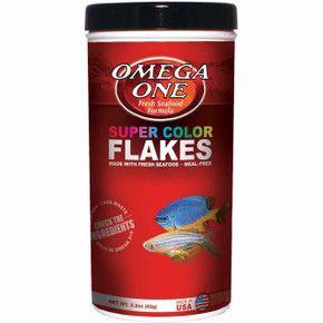 Omega One Seafood Formula Super Color Flakes Omega One Seafood Formula Super Color Flakes