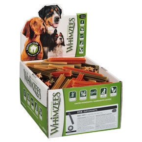 Whimzees All Natural Small Dental Stix Treat for Dogs - 15-25 lb
