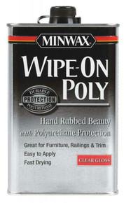 Minwax Clear Gloss Wipe-On Poly Minwax Clear Gloss Wipe-On Poly