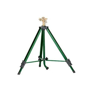 Orbit Brass Impact Sprinkler on Tripod Sprinkler Base - 22- 48"