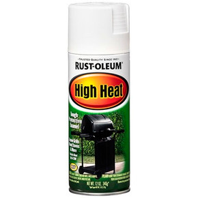 Rust-oleum White Specialty High Heat Spray Paint - 12 oz