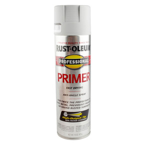 Rust-oleum Professional Flat Gray Primer Spray - 15 oz