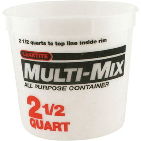 Leaktite Multi-mix Container - 2.5 qt Leaktite Multi-mix Container - 2.5 qt