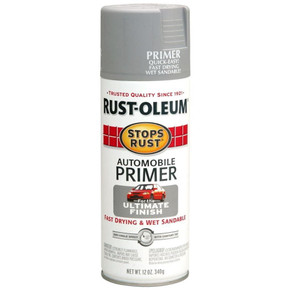 Rust-oleum Light Gray Stops Rust Automotive Primer Spray - 12 Oz Rust-oleum Light Gray Stops Rust Automotive Primer Spray - 12 Oz