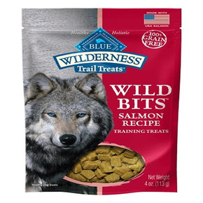 Blue Buffalo Wild Bits Salmon Recipe Dog Training Treat - 4 oz