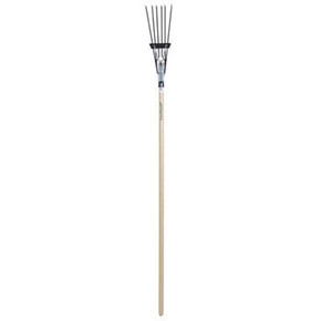 Green Thumb Steel Shrub Rake - 6-tine