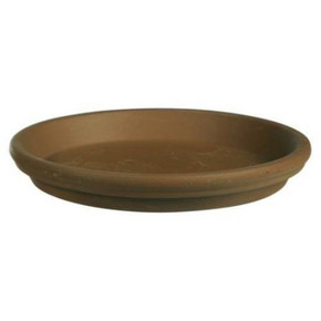 Deroma Terra Cotta Clay Saucer, White, 1 ct - Fry's Food Stores