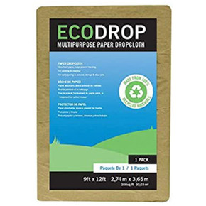 Trimaco Ecodrop Paper Drop Cloth - 9' X 12'