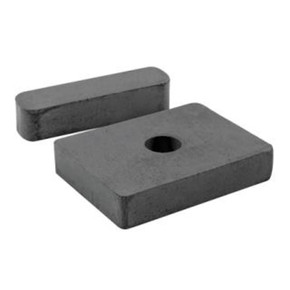 Master Magnetics Ceramic Block Counter Display Magnet - Charcoal Gray