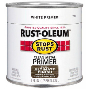 Rust-oleum Stops Rust Clean Metal Primer - Flat White