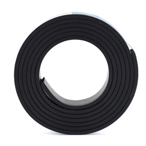 Magnet Source Flexible Magnetic Strip Tape with Adhesive - White/black