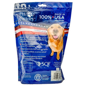 Pet Factory American Beefhide Chip Rolls - 18 pk