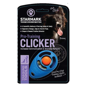 Starmark Pro-Training Clicker - Blue Starmark Pro-Training Clicker - Blue