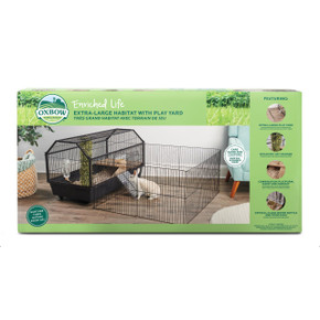 Oxbow Enriched Life Habitat With Play Yard - Extra Large