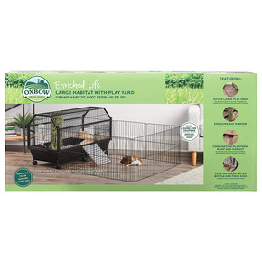 Oxbow Enriched Life Habitat Play Yard - Large