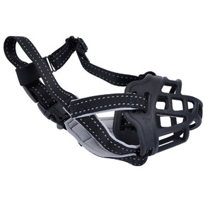 Coastal Pet Soft Basket Muzzle - Black