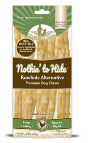 Fieldcrest Farms Nothin' To Hide Rawhide Alternative Chicken Twist Stix - 10 pk Fieldcrest Farms Nothin' To Hide Rawhide Alternative Chicken Twist Stix - 10 pk