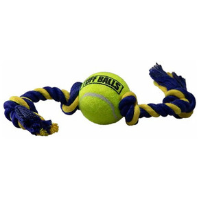 Petsport Mini Tuff Ball Tug Rope - 1.5"