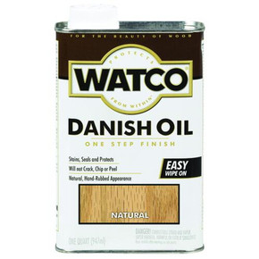 Watco Natural Danish Oil - 1 qt Watco Natural Danish Oil - 1 qt