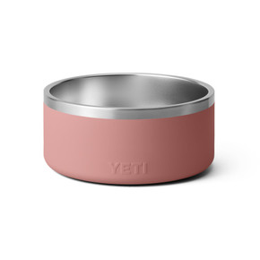 Yeti Boomer Stainless Steel 8 Dog Bowl - Sandstone Pink