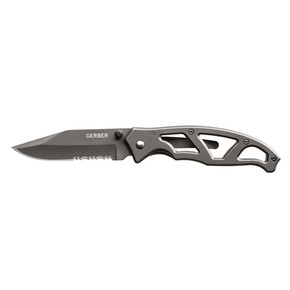 Gerber Paraframe Gray Serrated Folding Knife