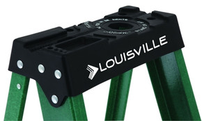 Louisville 4' Fiberglass Type II Step Ladder - Green Louisville 4' Fiberglass Type II Step Ladder - Green