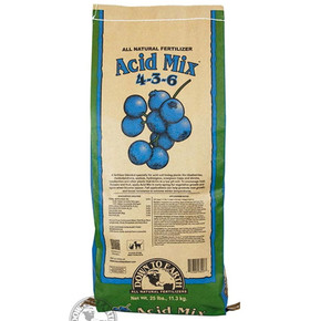 Down To Earth 4-3-6 Acid Mix Fertilizer - 25 Lb