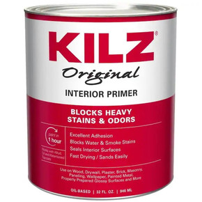 Kilz Original Interior Multi-Purpose Oil-Based Primer/sealer - 1 qt Kilz Original Interior Multi-Purpose Oil-Based Primer/sealer - 1 qt
