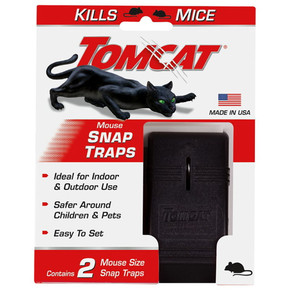 d-CON No View, No Touch Covered Mouse Trap, 2 Traps