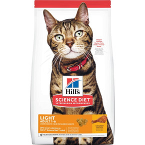 Hill's Science Diet Adult Light Cat Food - 4 lb