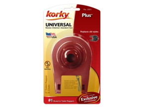 Korky Classic Plus Toilet Tank Flapper With Collar - 2"