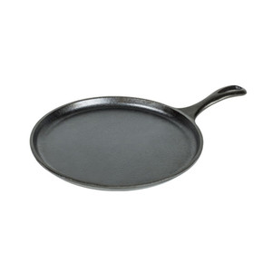 Lodge Round Cast Iron Griddle - 15-7/8" X 10-5/8" X 1-1/2"