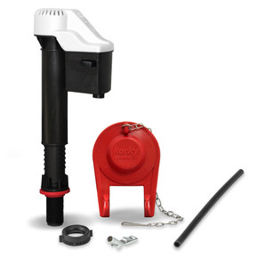 Korky Quietfill Toilet Fill Valve and Toilet Flapper Kit - 2" Korky Quietfill Toilet Fill Valve and Toilet Flapper Kit - 2"