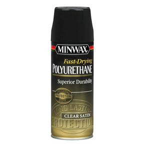 Minwax Fast-drying Satin Polyurethane Finish - 11.5 Oz