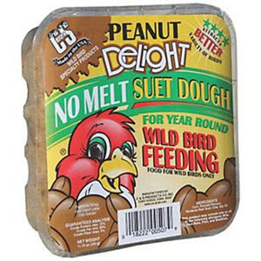 C&S Products Peanut Delight No-melt Dough Suet - 11.75 oz