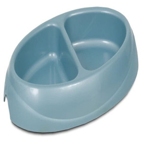 Petmate Small Ultra Lightweight Double Diner Bowl - 1-cup