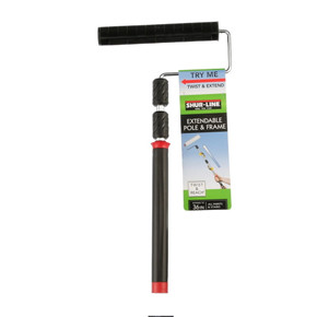 Shur-line Twist 'n' Reach Extension Pole With Roller Frame - 9"