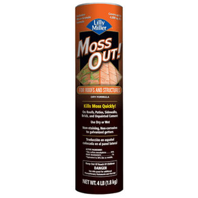 Lilly Miller Moss Out for Roofs & Structures Dry Formula - 4 lb