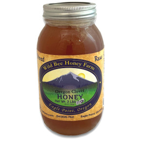 Wild Bee Honey Farm Oregon Clover Honey, 1 Quart Wild Bee Honey Farm Oregon Clover Honey, 1 Quart