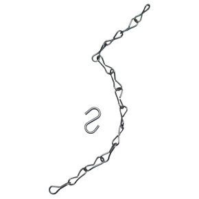 Panacea Antique Brass Flower Pot Chain For Hanging Basket - 18" Panacea Antique Brass Flower Pot Chain For Hanging Basket - 18"