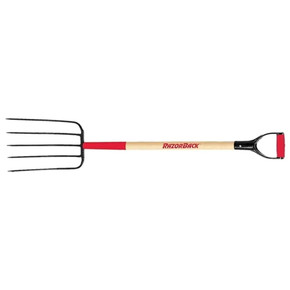 Razor-back Forged Compost Fork - 5-tine