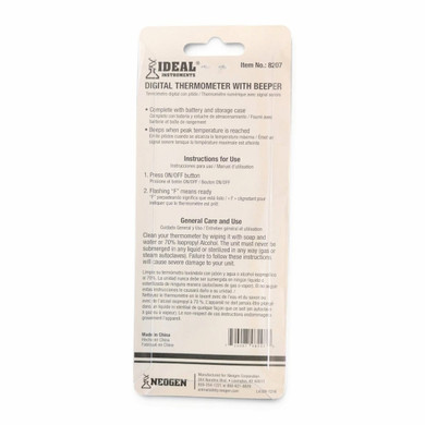 Ideal Instruments Digital Veterinary Thermometer - 5"