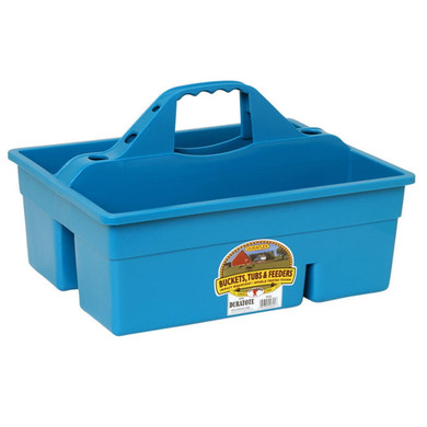 Miller Manufacturing Teal Plastic Duratote - 18" X 13-3/4" X 10"