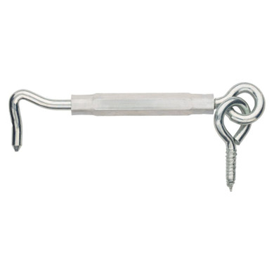 National Hardware Zinc Plated Turnbuckle Gate Hook - 3/8" X 11"