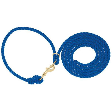 Weaver Leather Livestock Adjustable Poly Neck Rope - Blue