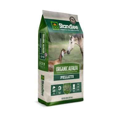 Standlee Premium Organic Alfalfa Pellets - 40 lb